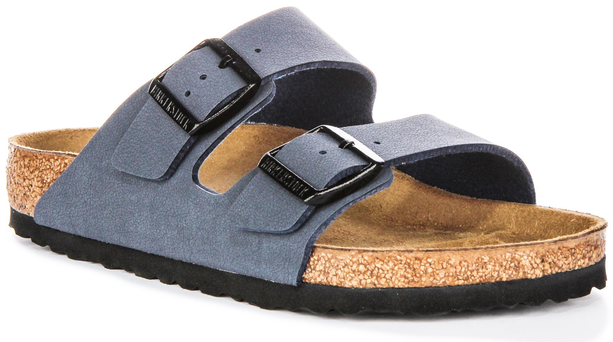 Birkenstock Arizona Sandaler | Marinblå Birko-Flor för barn - Normal passform