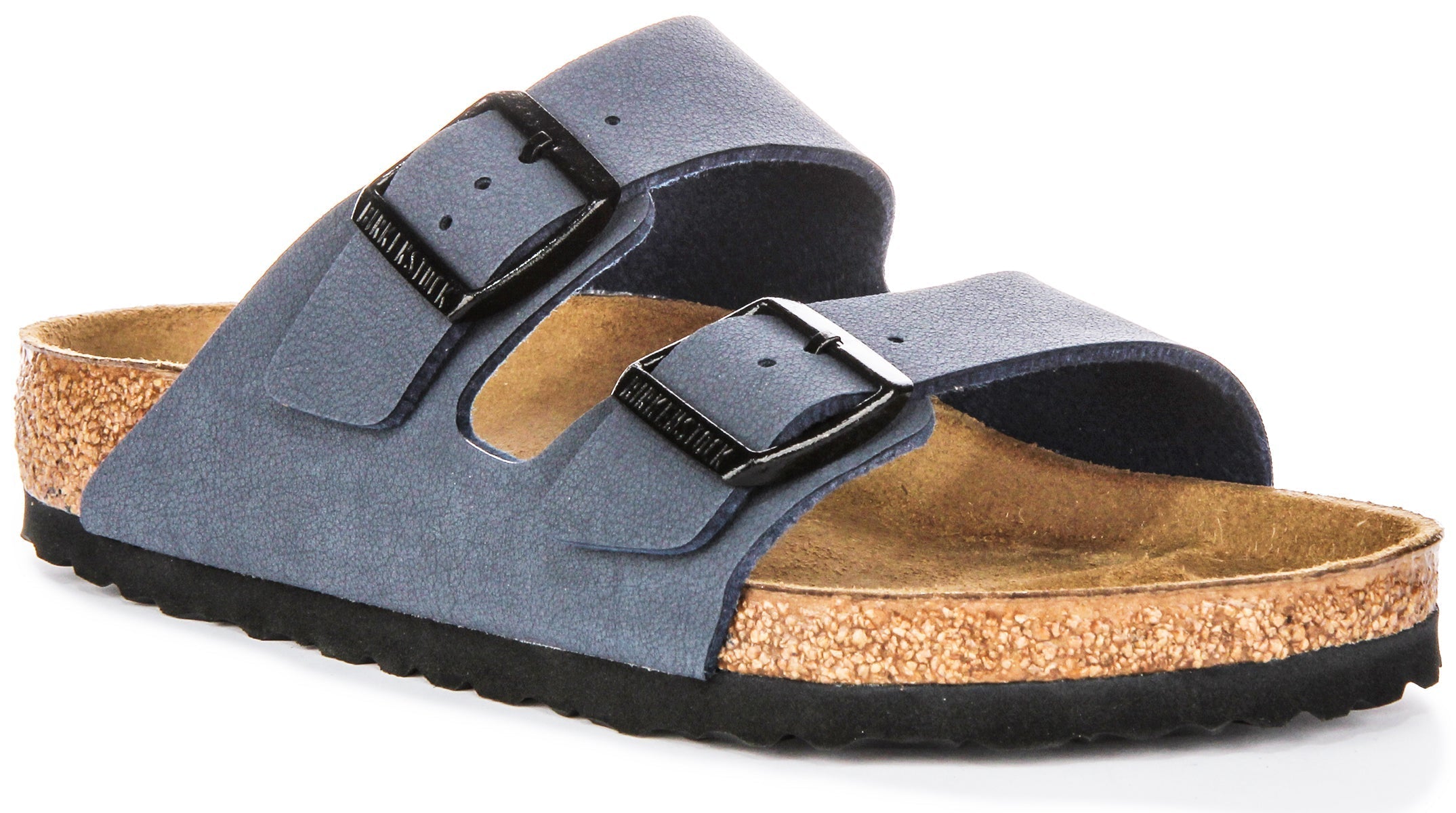 Birkenstock Arizona Sandaler | Marinblå Birko-Flor för barn - Normal passform