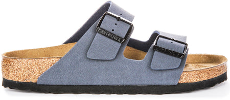 Birkenstock Arizona Sandaler | Marinblå Birko-Flor för barn - Normal passform