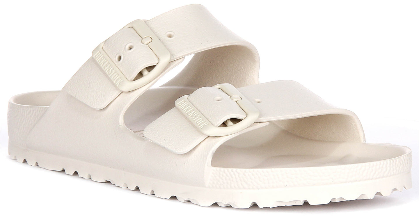 Sandalias Birkenstock Arizona | EVA blanco roto para hombres y mujeres - Ajuste estrecho