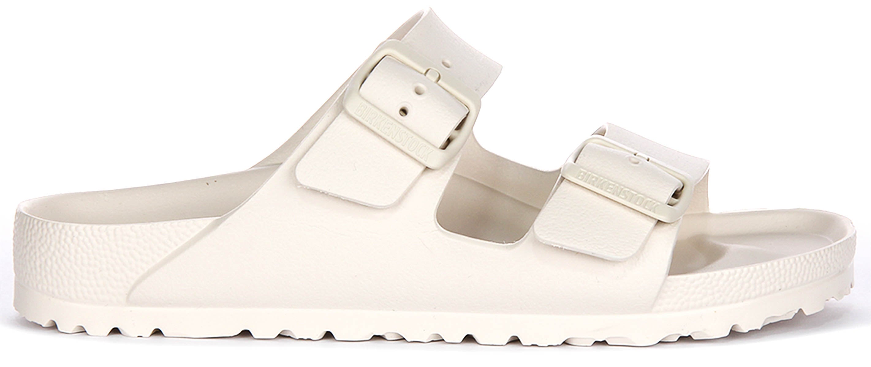 Sandalias Birkenstock Arizona | EVA blanco roto para hombres y mujeres - Ajuste estrecho