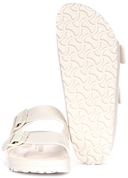 Sandalias Birkenstock Arizona | EVA blanco roto para hombres y mujeres - Ajuste estrecho