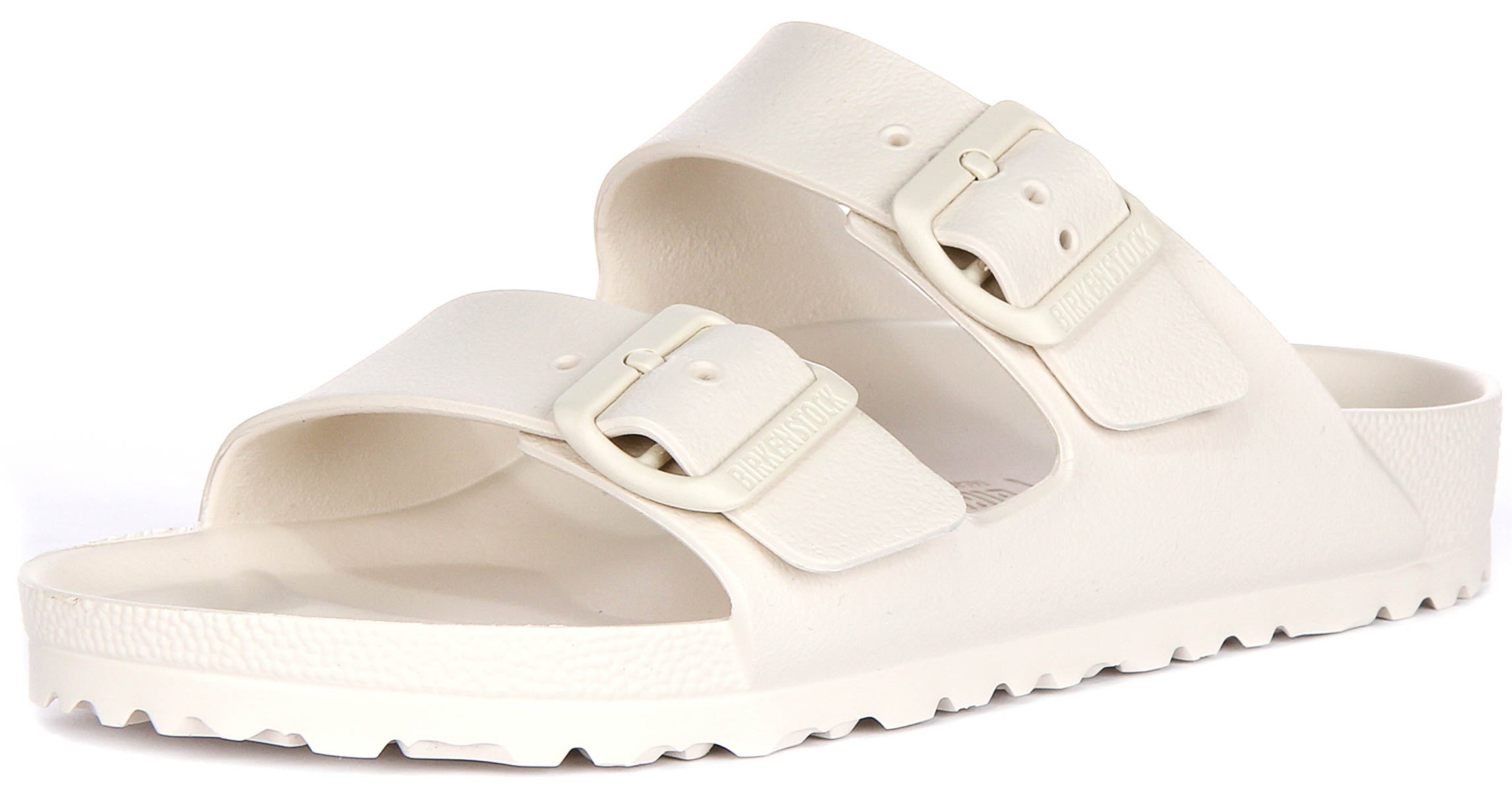 Sandalias Birkenstock Arizona | EVA blanco roto para hombres y mujeres - Ajuste estrecho