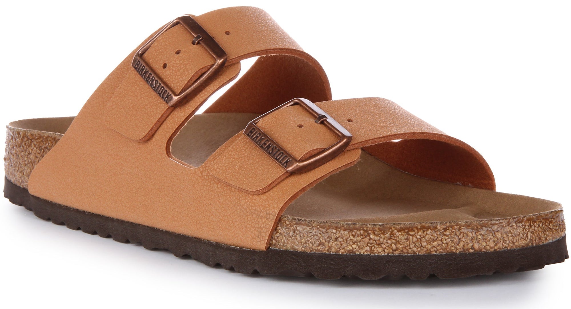 Birkenstock Arizona Sandalen | Perzik Birko-Flor - Veganistisch vriendelijk voor heren en dames