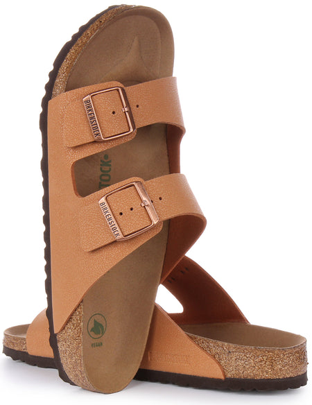 Birkenstock Arizona Sandalen | Perzik Birko-Flor - Veganistisch vriendelijk voor heren en dames