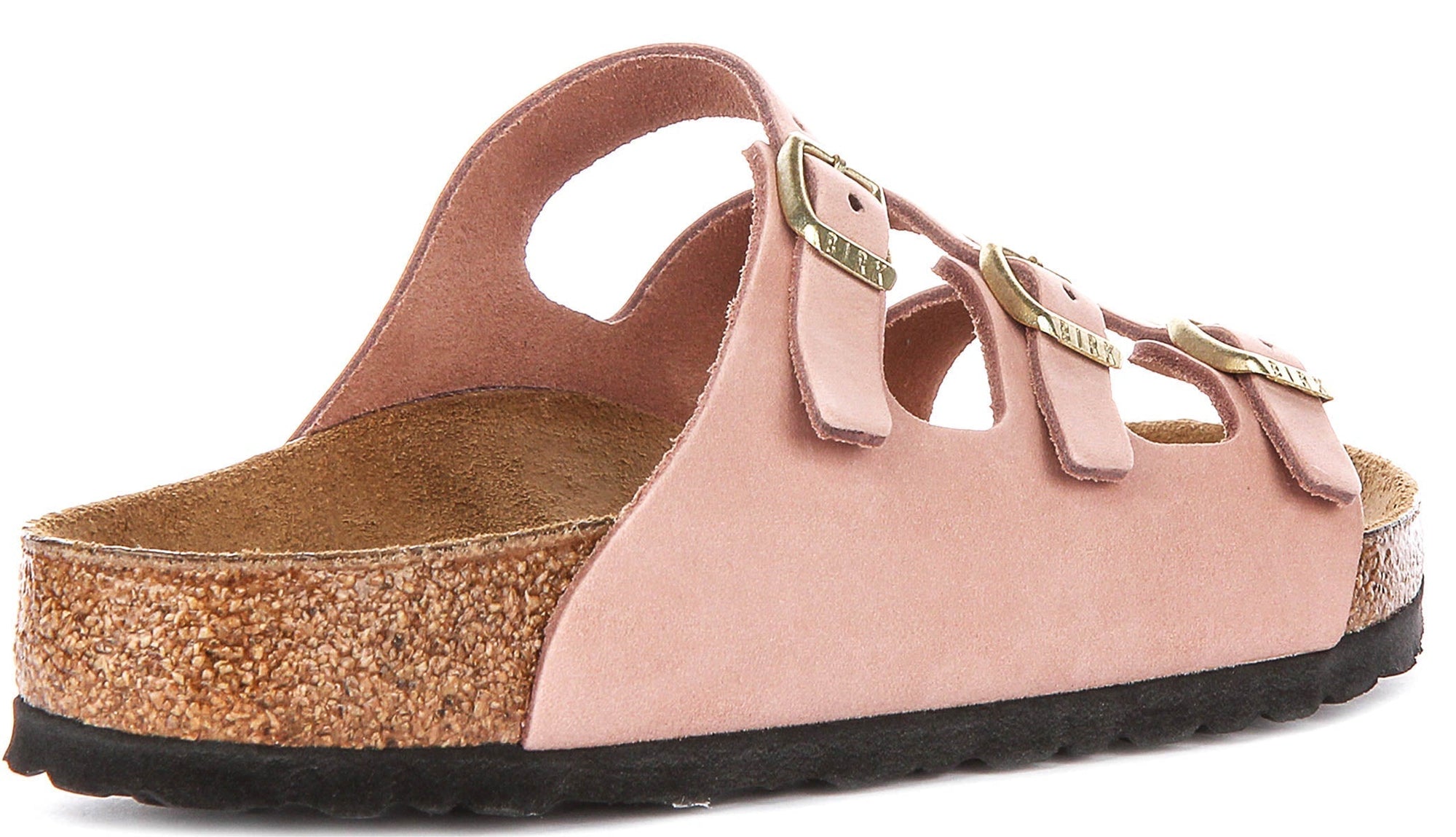Birkenstock Florida Sandalen | Roze nubuck leer voor Vrouwen - Normale Pasvorm