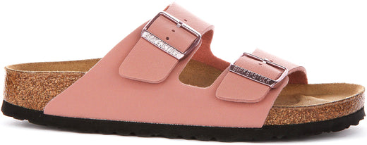 Birkenstock Arizona Sandalen | Roze Birko-Flor voor Kinderen - Smalle Pasvorm