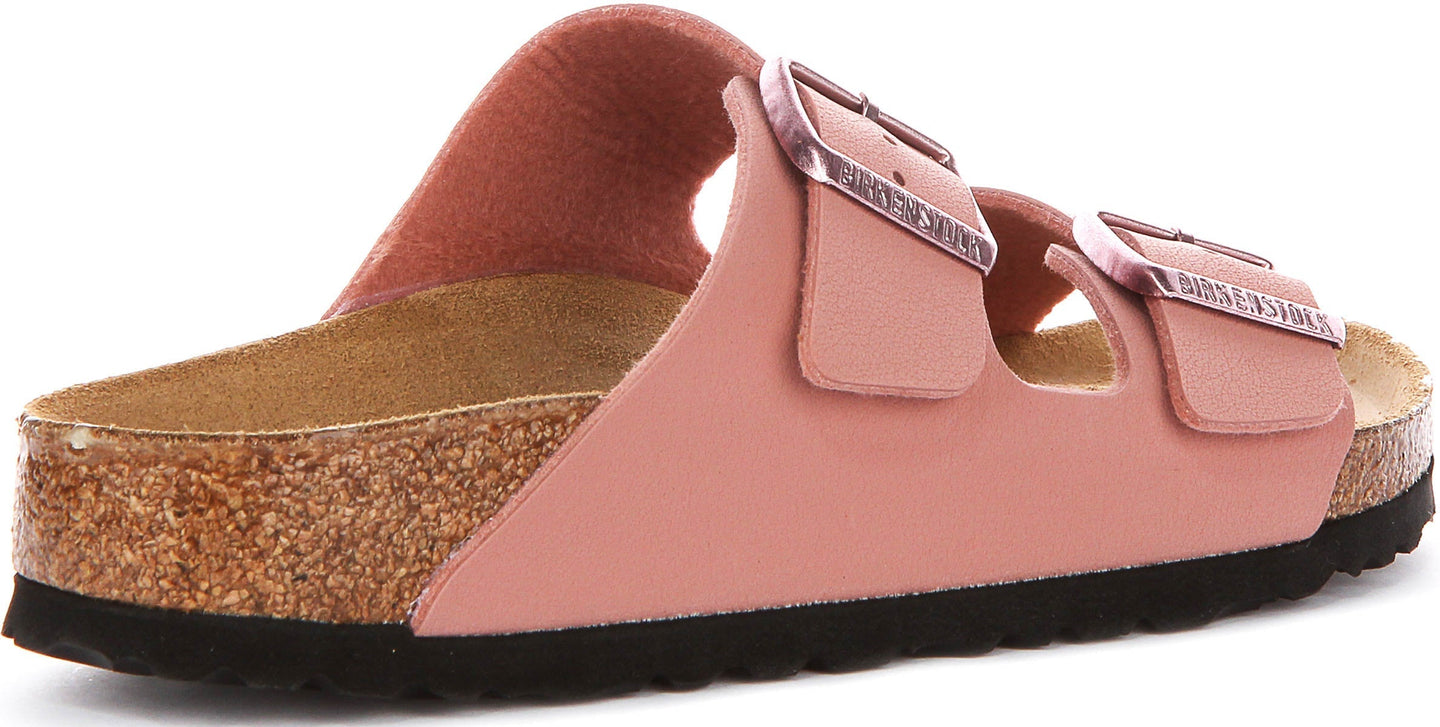 Birkenstock Arizona Sandalen | Roze Birko-Flor voor Kinderen - Smalle Pasvorm