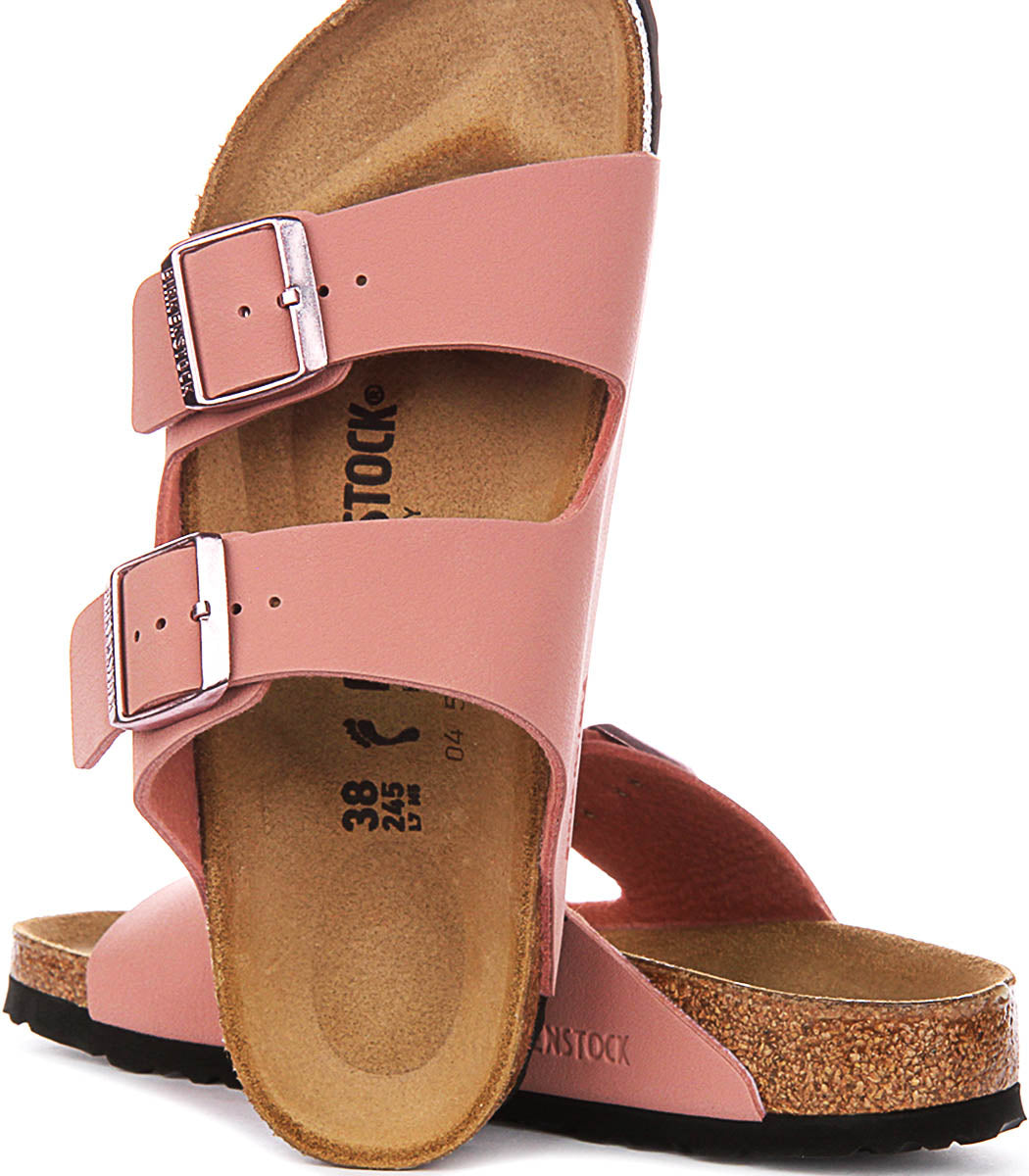 Birkenstock Arizona Sandalen | Roze Birko-Flor voor Kinderen - Smalle Pasvorm