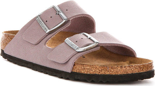 Birkenstock Arizona Sandalen | Paars Birko-Flor voor Kinderen - Smalle Pasvorm