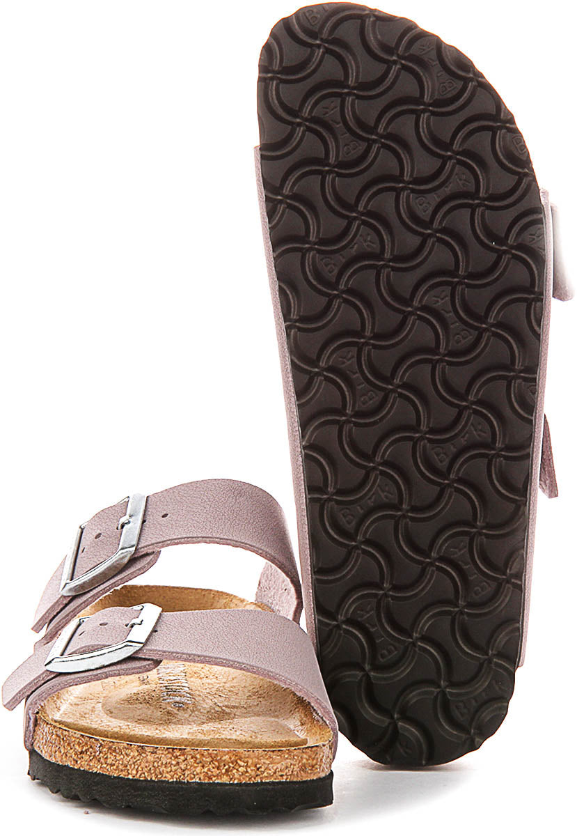 Birkenstock Arizona Sandalen | Paars Birko-Flor voor Kinderen - Smalle Pasvorm