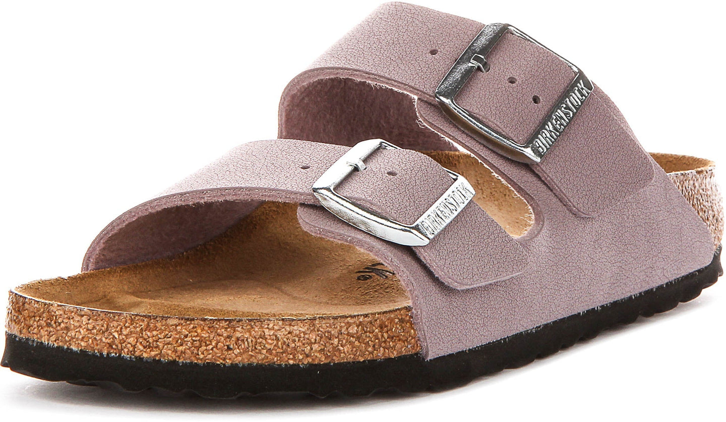Birkenstock Arizona Sandalen | Paars Birko-Flor voor Kinderen - Smalle Pasvorm