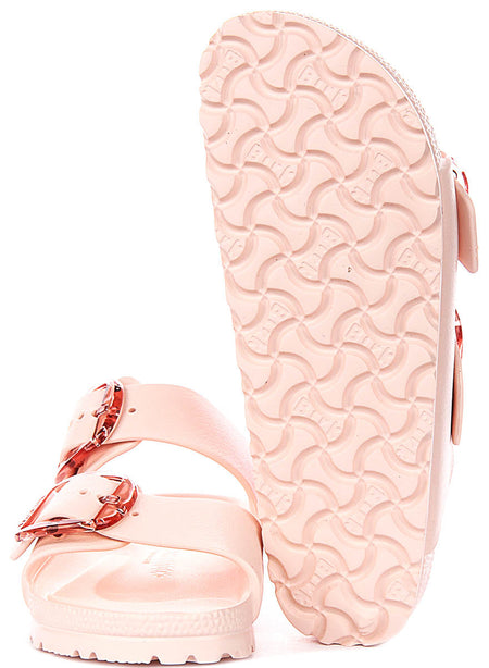 Birkenstock Arizona Sandalen | Roze EVA - Grote Gesp voor Dames - Smalle Pasvorm