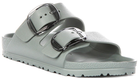 Birkenstock Arizona Sandalen | Saliegroen EVA - Grote Gesp voor Dames - Smalle Pasvorm