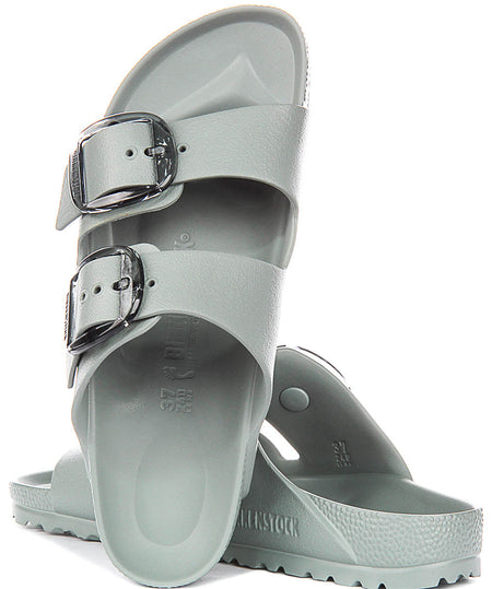Birkenstock Arizona Sandalen | Saliegroen EVA - Grote Gesp voor Dames - Smalle Pasvorm