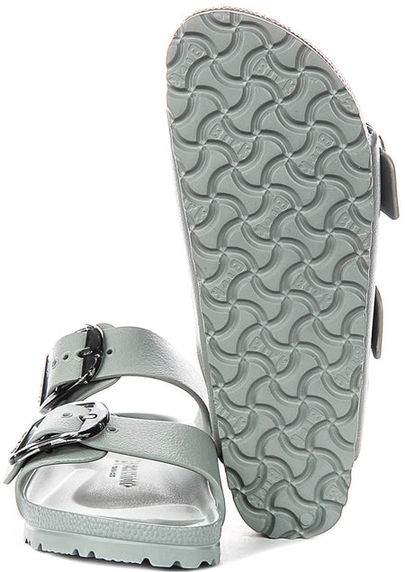 Birkenstock Arizona Sandalen | Saliegroen EVA - Grote Gesp voor Dames - Smalle Pasvorm