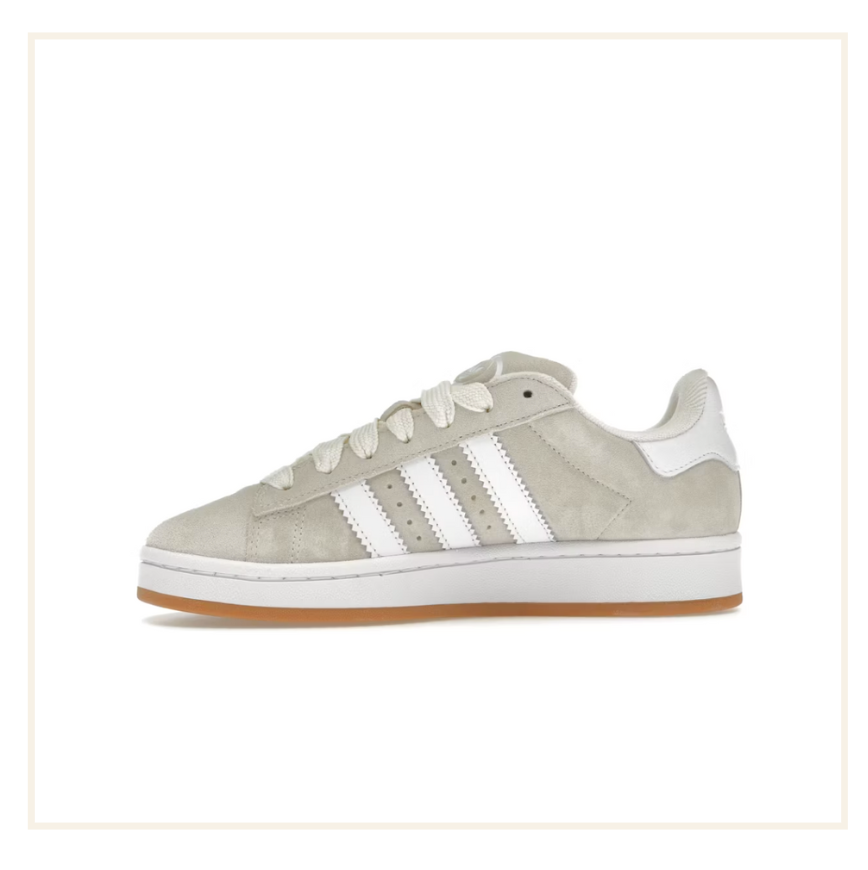 adidas Campus 00s Blanc cassé Semelle gomme