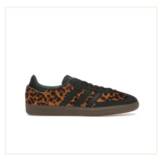 adidas Samba OG Noir Vert Léopard