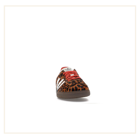 adidas Samba OG Rojo Pre-loved Leopardo