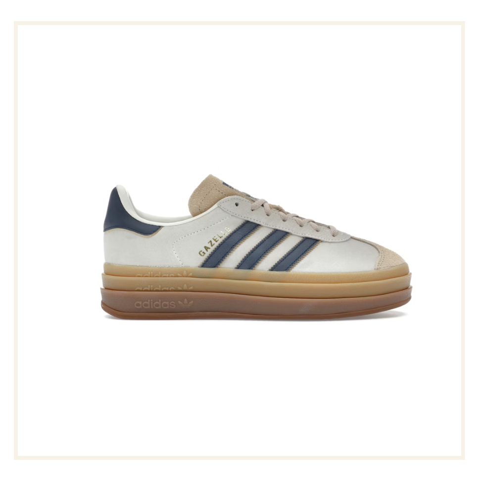 adidas Gazelle Bold Crème Indigo nuit