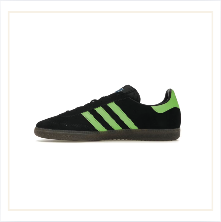 adidas Samba Deco SPZL Noir Citron vert lumineux