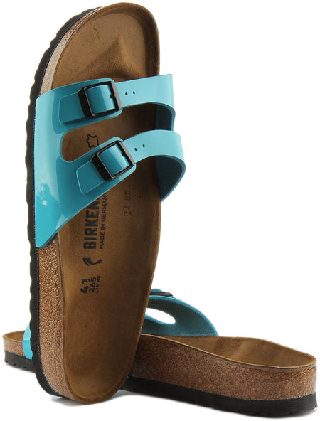 Sandales Ibiza Birkenstock | Birko-Flor marine pour femmes