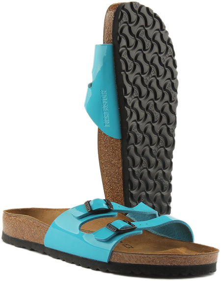 Sandales Ibiza Birkenstock | Birko-Flor marine pour femmes