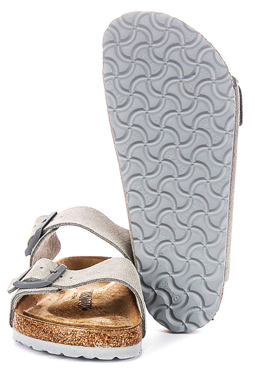 Sandalias Birkenstock Arizona | Birko-Flor piedra para mujeres - Ajuste regular