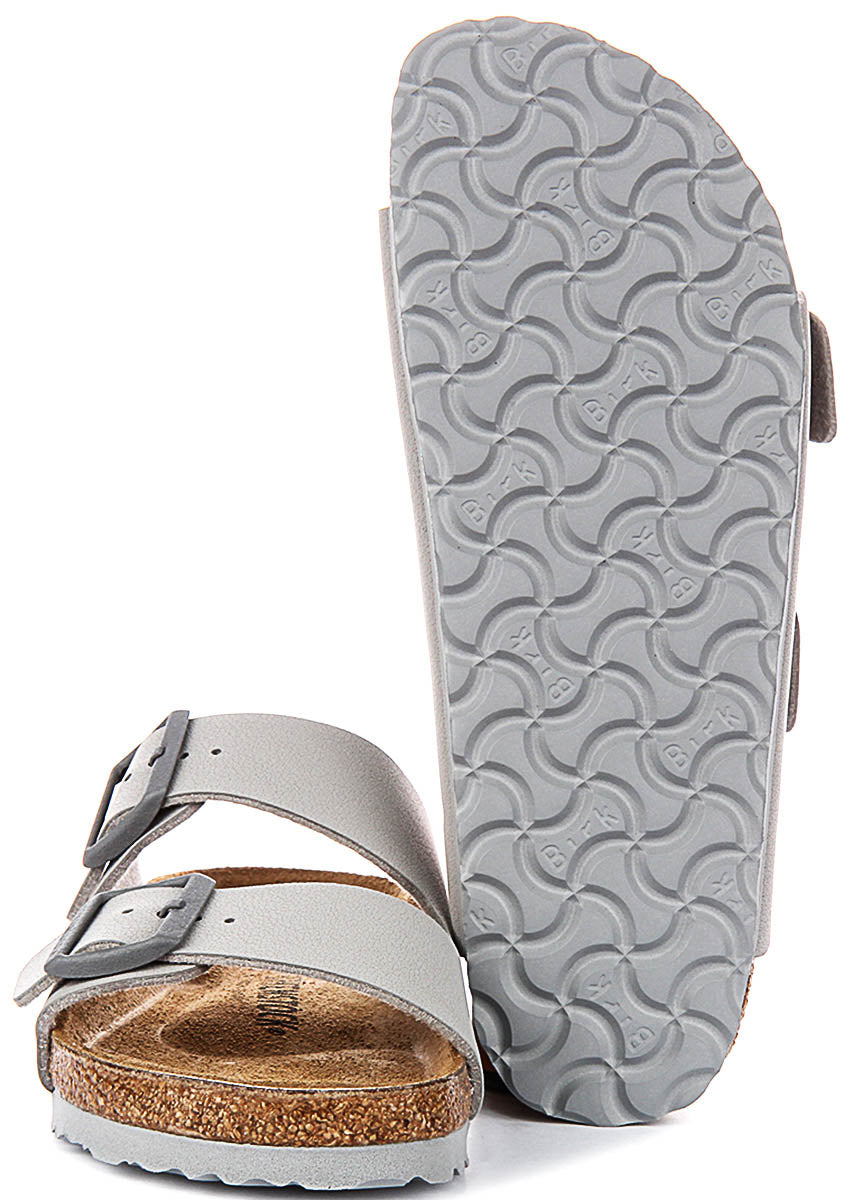Sandalias Birkenstock Arizona | Birko-Flor piedra para mujeres - Ajuste estrecho