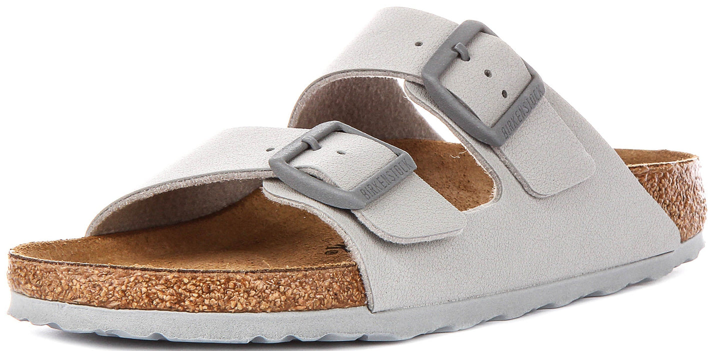Sandalias Birkenstock Arizona | Birko-Flor piedra para mujeres - Ajuste estrecho