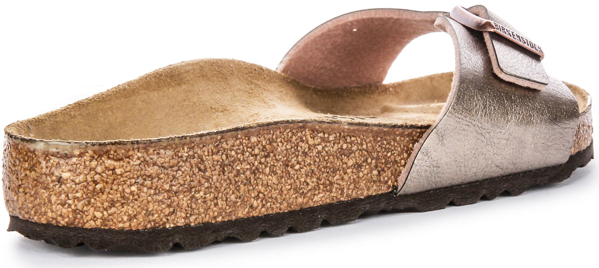 Birkenstock Madrid Sandaler | Taupe Birko-Flor för kvinnor