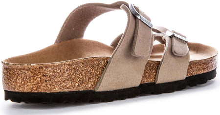 Birkenstock Mayari Sandaler | Taupe Birko-Flor - Veganskt vänlig för män och kvinnor