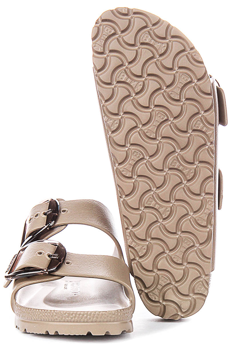 Sandalias Birkenstock Arizona | EVA topo - Hebilla grande para mujeres - Ajuste estrecho