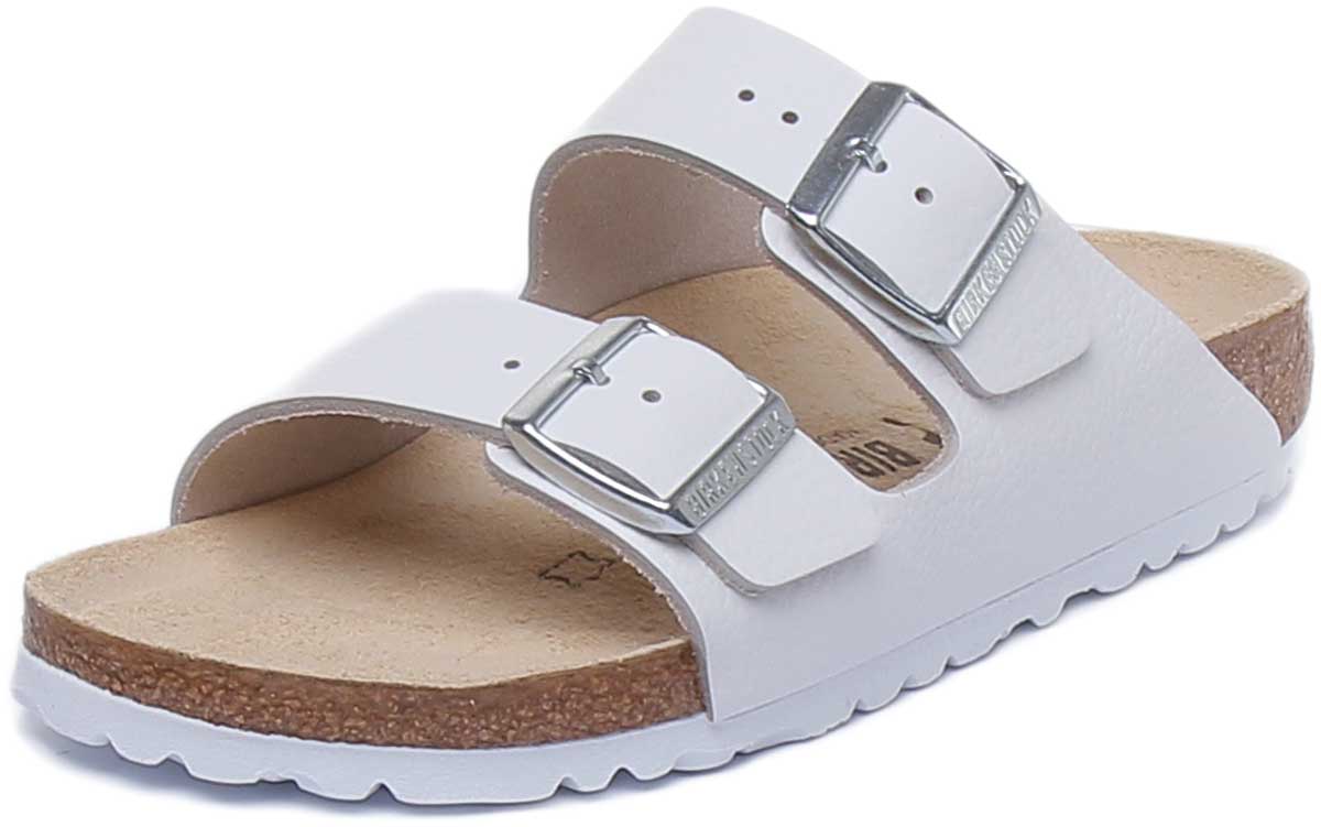 Birkenstock Arizona Sandalen | Wit nubuck leer voor Dames