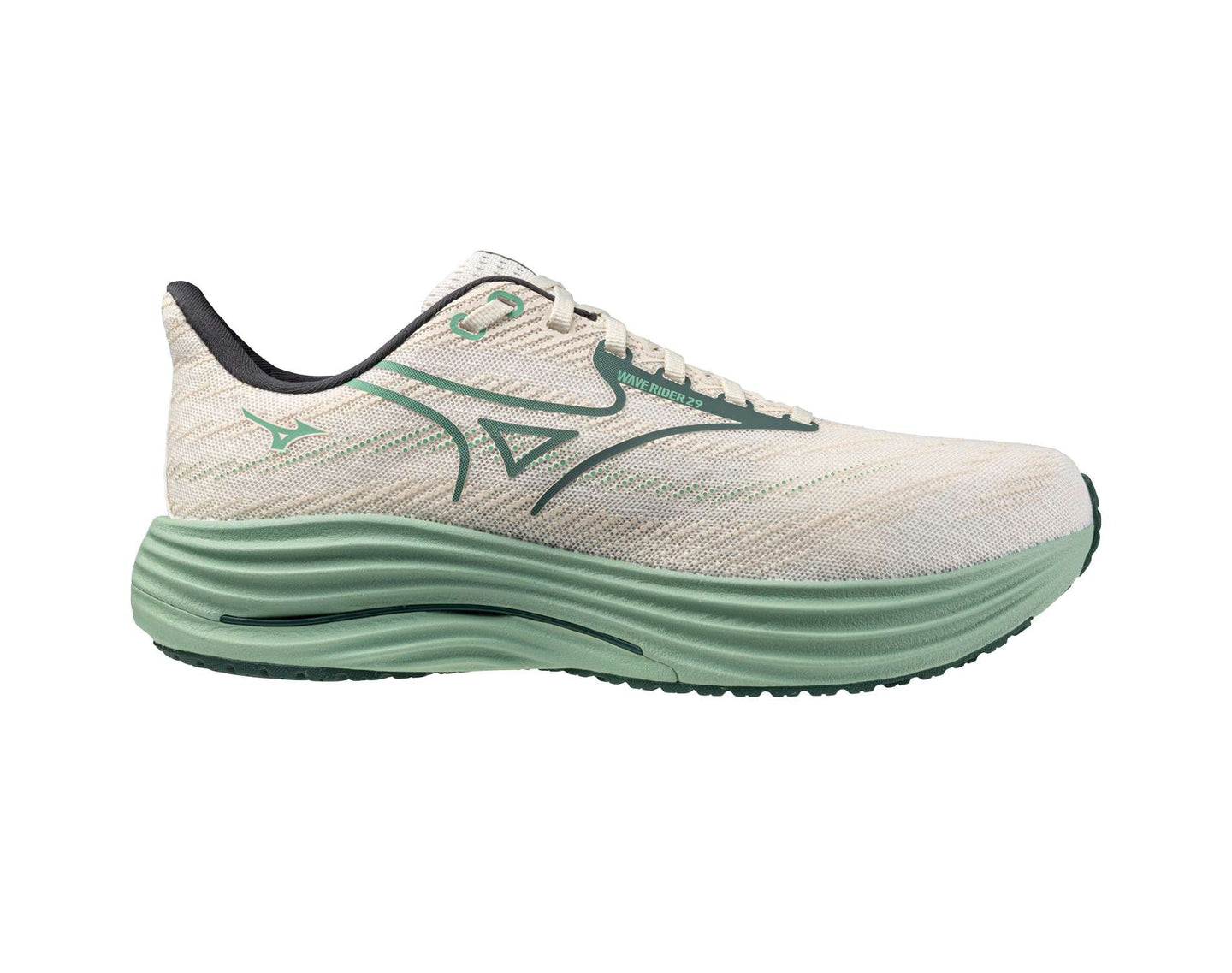 Chaussures de course larges Mizuno Wave Rider 29 pour hommes  